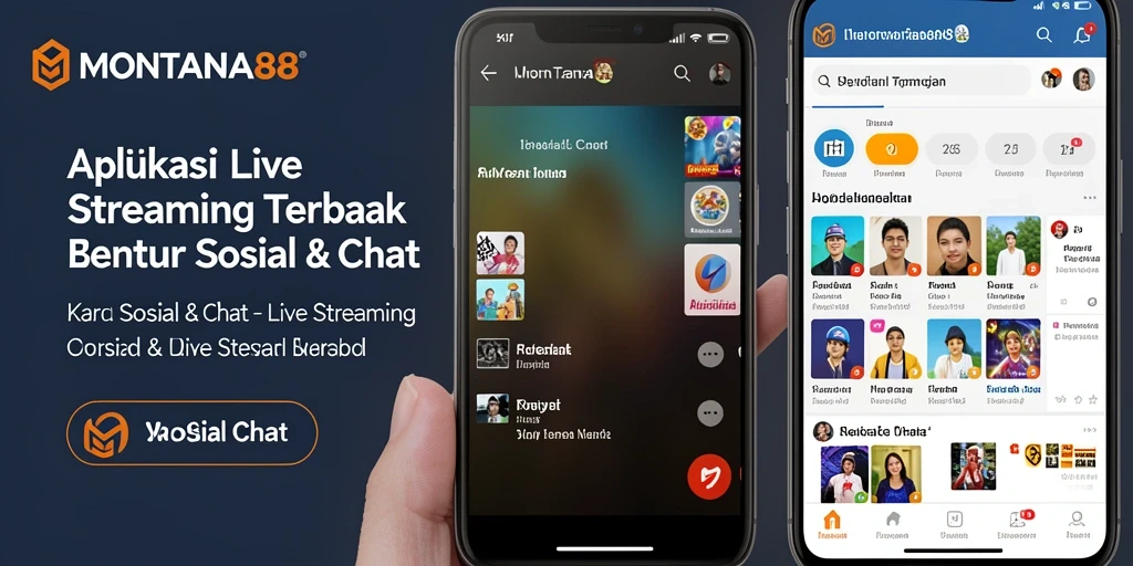Antarmuka MONTANA88 yang modern dan interaktif untuk Live Streaming.