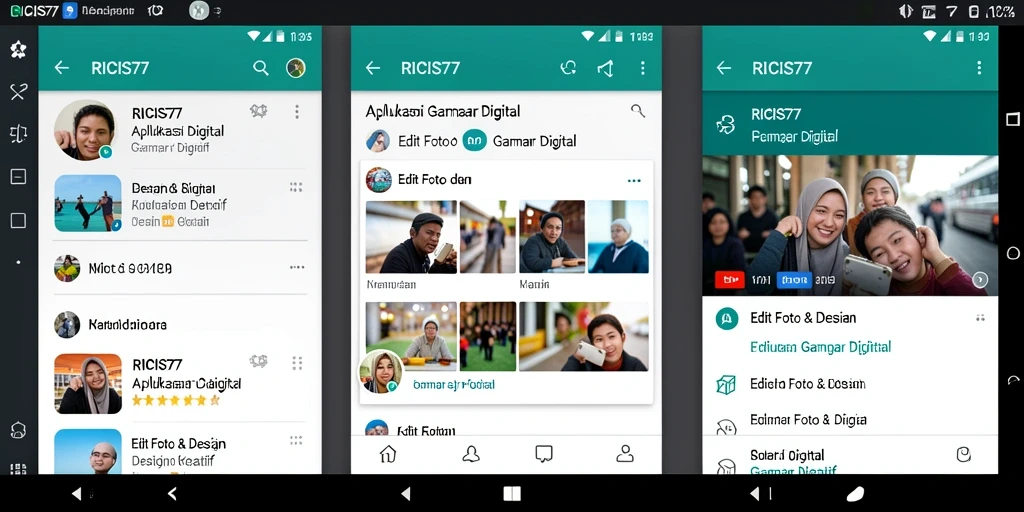 Antarmuka RICIS77 yang sederhana dan efektif untuk Gambar Digital.