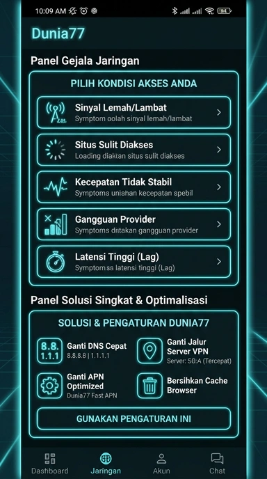 Link Alternatif Dunia77 untuk Pengguna Android Indonesia