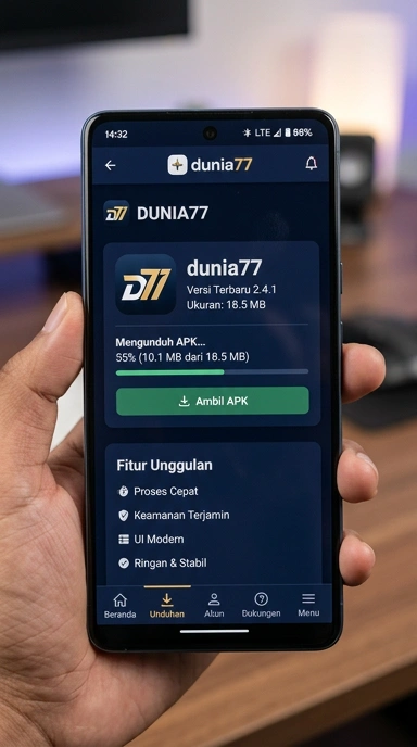 Panduan Unduh dan Instal APK dunia77 untuk Android